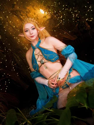 Zelda from Breath of the Wild by Aimii_ly