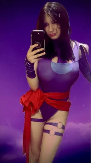 Psylocke cosply by rylee