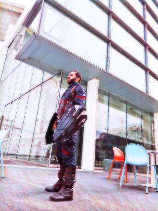 My infinity war Captain America