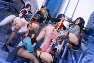 Ellen Joe, Lucy, Miyabi, Belle, Nicole & Jane Doe from Zenless Zone Zero by Aka Red Karma, Kai, Fushigi, Eiahtrice, Patito and Kerocchi