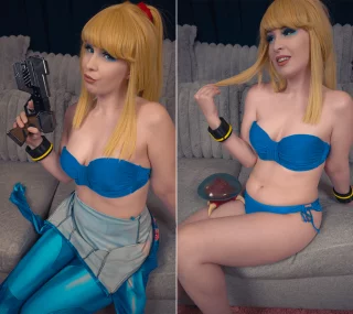 Zero Suit Samus (by lynxicat) - Fan Service Shoot