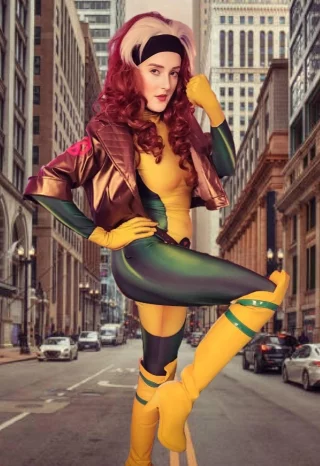 Rogue from The X-Men by Cherry Fae
