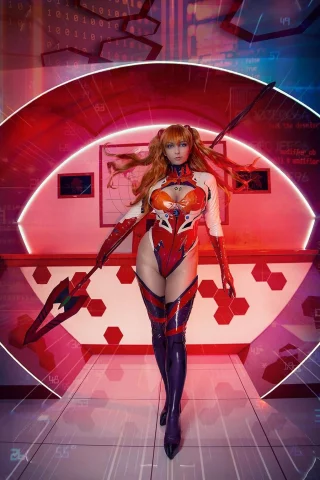 Asuka Langley from Evangelion by AGflower