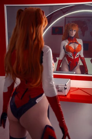 Asuka Langley from Evangelion by AGflower