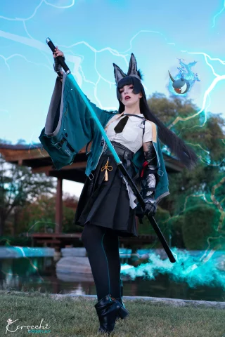 My Hoshimi Miyabi cosplay from Zenless Zone Zero - kerocchi