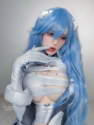 Ayanami Rei Evangelion by Tanya Bayer