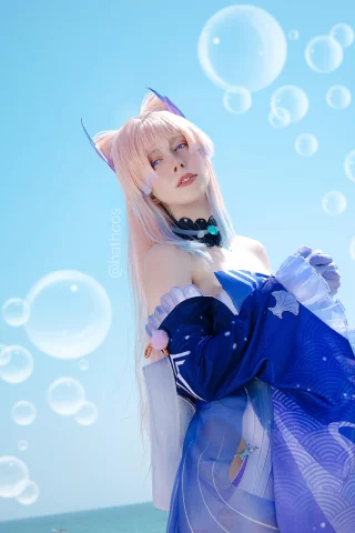 Kokomi cosplay (Genshin Impact) by Hathcos