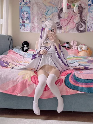 Emilia from Rezero by Lily