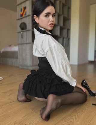 Wednesday Addams grew up… and got naughty