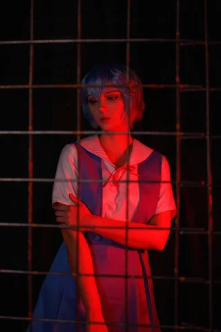 Rei from Evangelion by AGflower