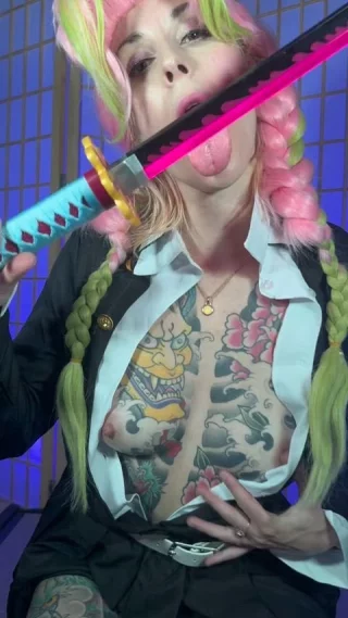 Mitsuri Kanroji from Demon Slayer by me