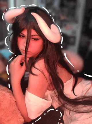 Albedo Overlord Cosplay / Fudomekimo