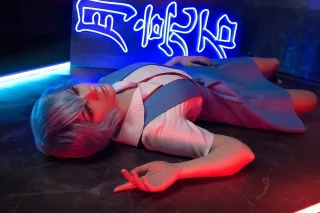 Rei from Evangelion by AGflower