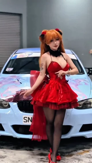 Asuka Langley ballgown by Umeko J