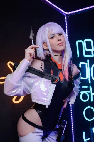 Lucy from Cyberpunk Edgerunners by Julia7Incredible
