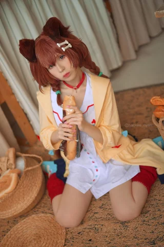 Korone Inugami from Hololive by Hackee