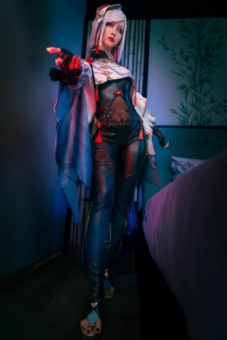 ShenHe from Genshin Impact by Aery Tiefling [OC]