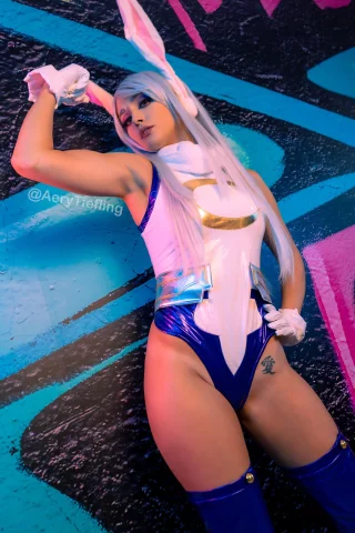 Mirko from My Hero Academia by Aery Tiefling [OC]