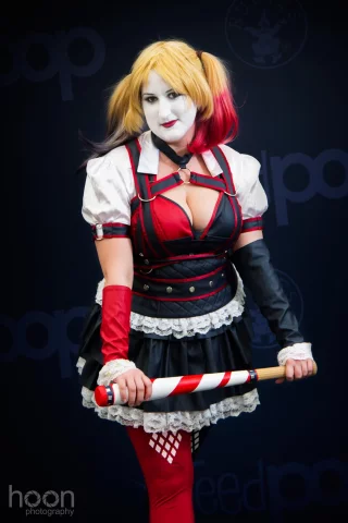 Harley Quinn Arkham Knight by princessjazzcosplay