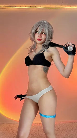 Sassy Stelle from Honkai by StarSthormy