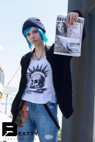 Chloe Price, Life is strange cosplayer i met in london, unknown credit