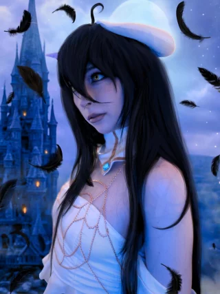Albedo cosplay from overlord (amelia.is.sane)