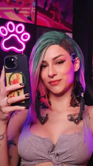 Judy from Cyberpunk 2077 (by Nicky Brum)