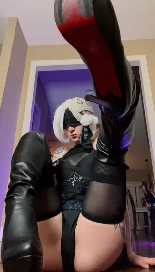 2B, NieR by blightbrat
