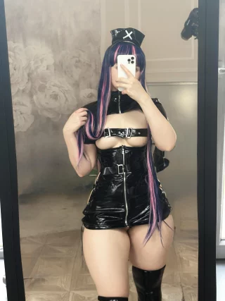 Stocking from Panty & Stocking cosplay by Neyrodesu