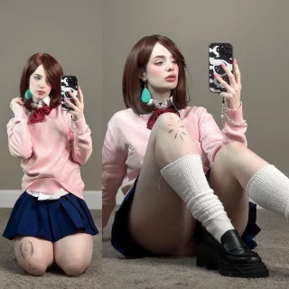 Momo Ayase from Dandadan by LeesiBB