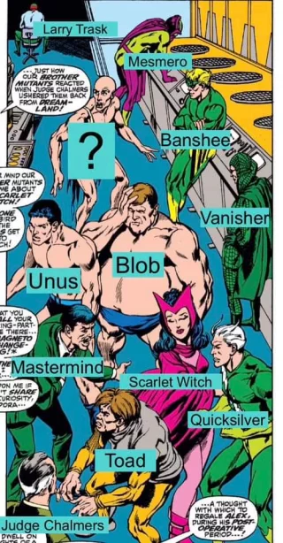 What is the name of the unknown mutant?