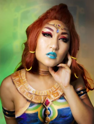 Chief Riju from Breath of The Wild by Seekaysee