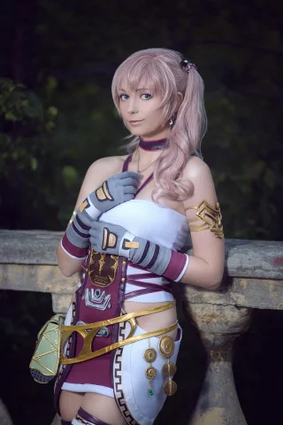 Serah Farron from Final Fantasy by AGflower