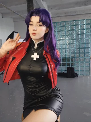 Misato Katsuragi from Evangelion by Anastasia Komori