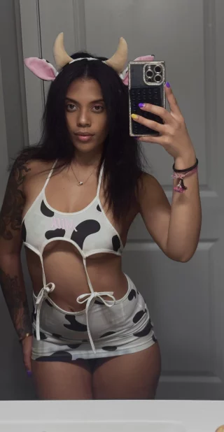 Cow cosplay by Brie Wylde