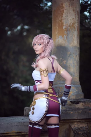 Serah Farron from Final Fantasy by AGflower