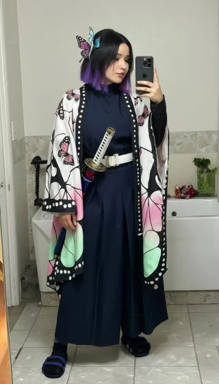 Shinobu - Demon Slayer cosplay! [by maya blake]