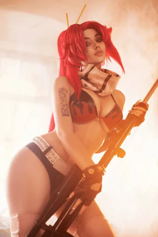 Yoko from Gurren Lagann by Anna Aifert