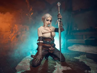 Ciri from The Witcher 3 by Mikomi Hokina