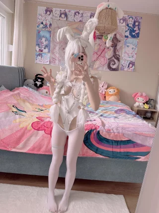 Play with your cute bunny