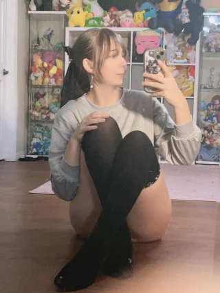 Do you like my thick thighs in thighhighs? [OC]