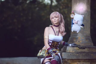 Serah Farron from Final Fantasy by AGflower