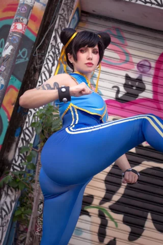 Chun-Li from Street Fighter by Peppy_cos