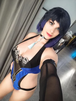 Yelan from Genshin Impact by Yuna Kairi