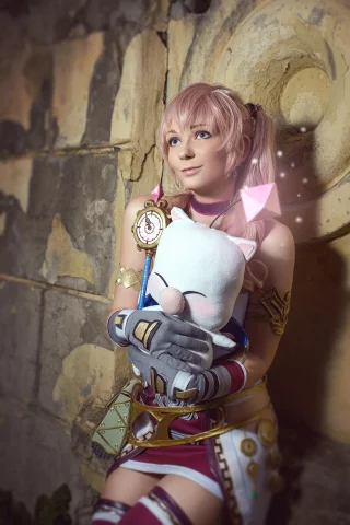 Serah Farron from Final Fantasy by AGflower