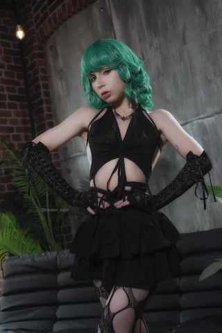 Goth Tatsumaki from One Punch Man by Hackee