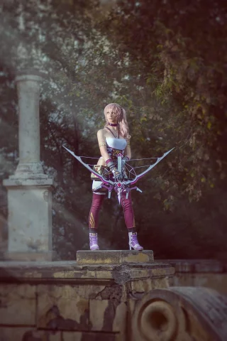 Serah Farron from Final Fantasy by AGflower