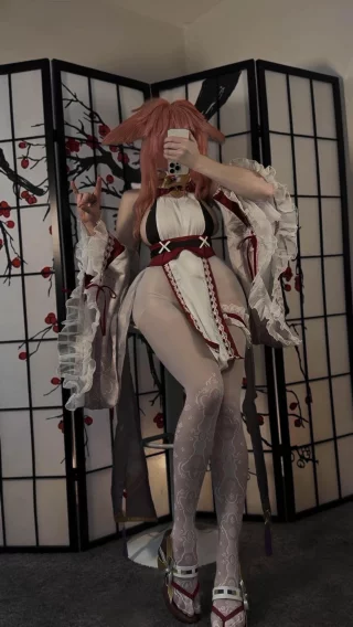 Maid Yae Miko by kltt3y <3