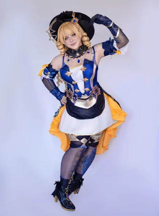 Navia from Genshin Impact by me (Kuroitsne)