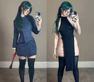 my Maki Zenin from JJK cosplay